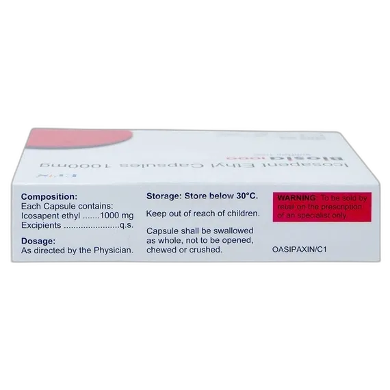 biosia 1000mg capsule 10's